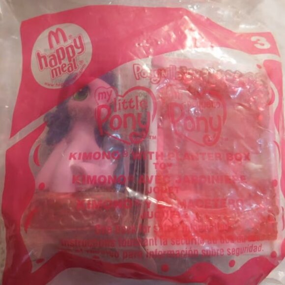 McDonald's My Little Pony Toy Lot of Three Collectible Figures 2007 - Picture 4 of 7